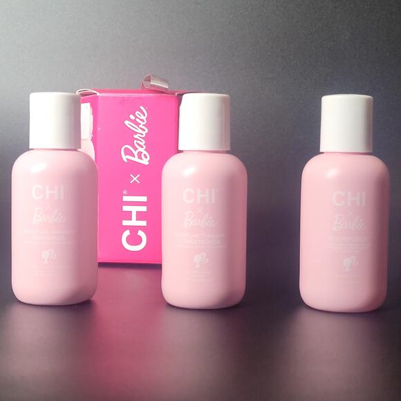 CHI Other - CHI X Barbie Pink Moisture Therapy Shampoo Conditioner Silk Infusion 2 oz NIB